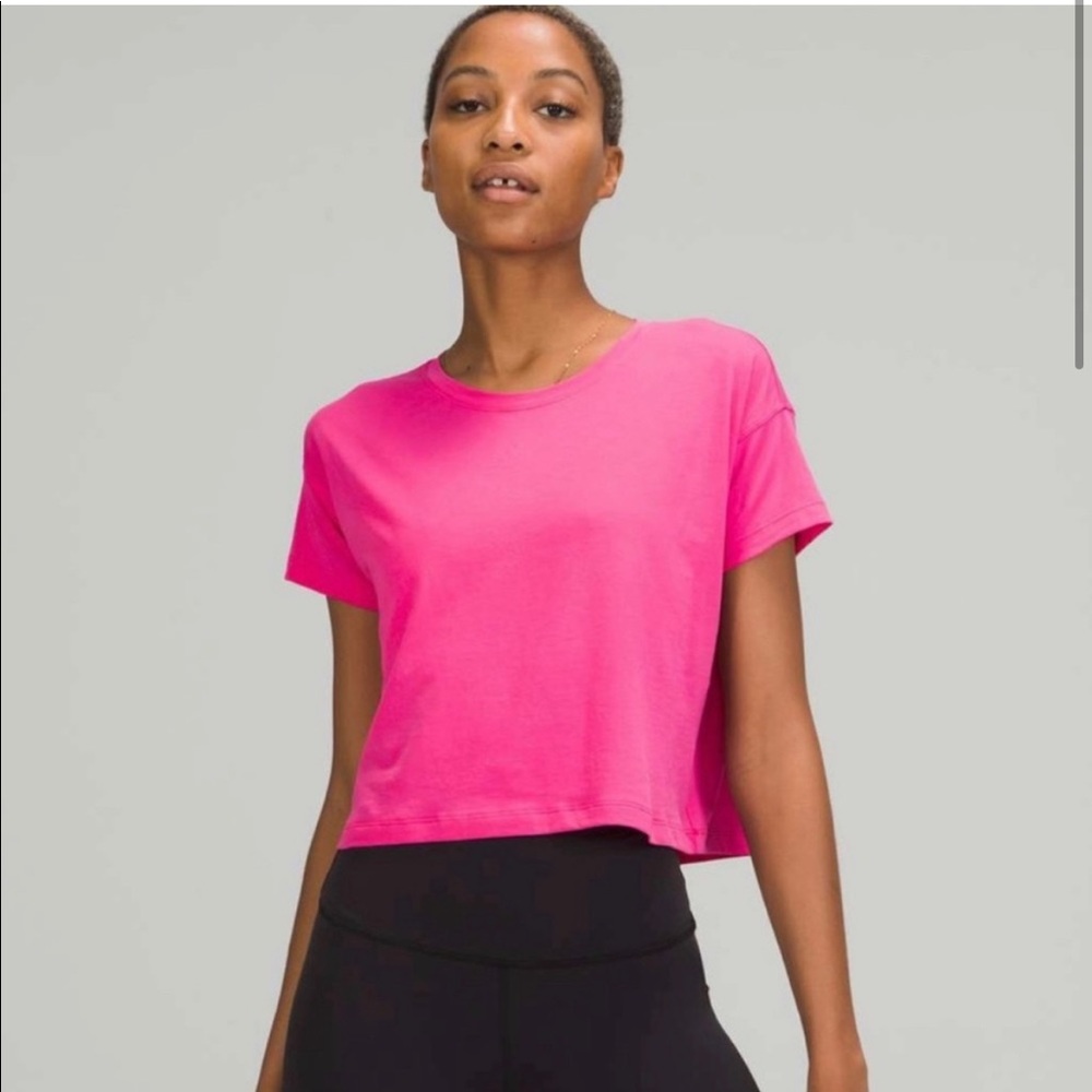 Sonic Pink Lululemon Cate’s Tee